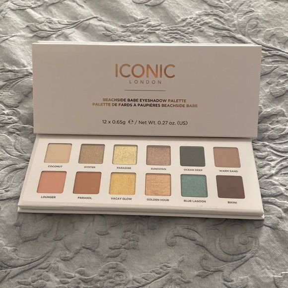 Iconic London Beachside Babe Eyeshadow Palette bnib - Picture 2 of 7